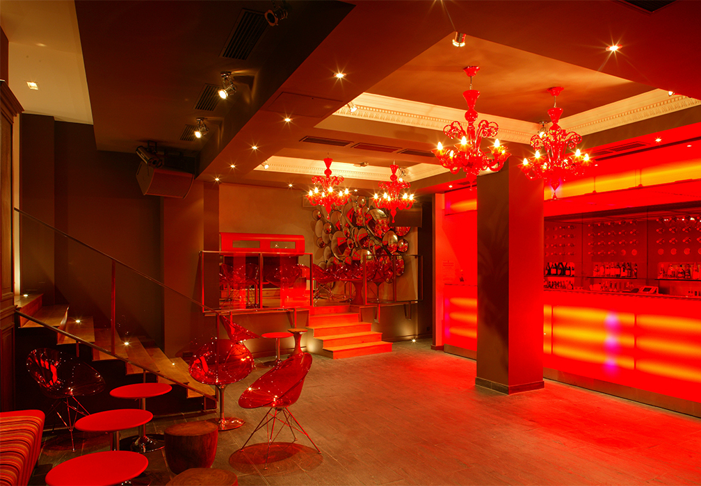 Hazard Studio - Projet de design intérieur du bar le Carrousel à Nantes - dance floor